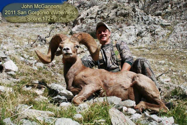2011 John Mcgannon Score 172+