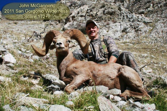 2011 John Mcgannon Score 172+