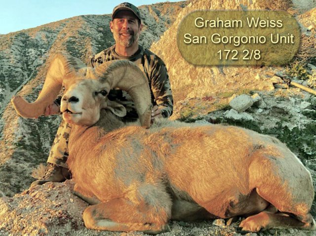 Graham Weiss - San Gorgonio Unit - 172 2/8